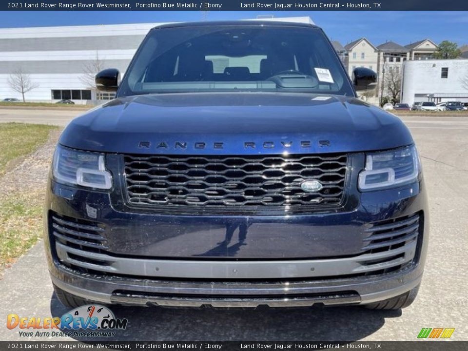 2021 Land Rover Range Rover Westminster Portofino Blue Metallic / Ebony Photo #10