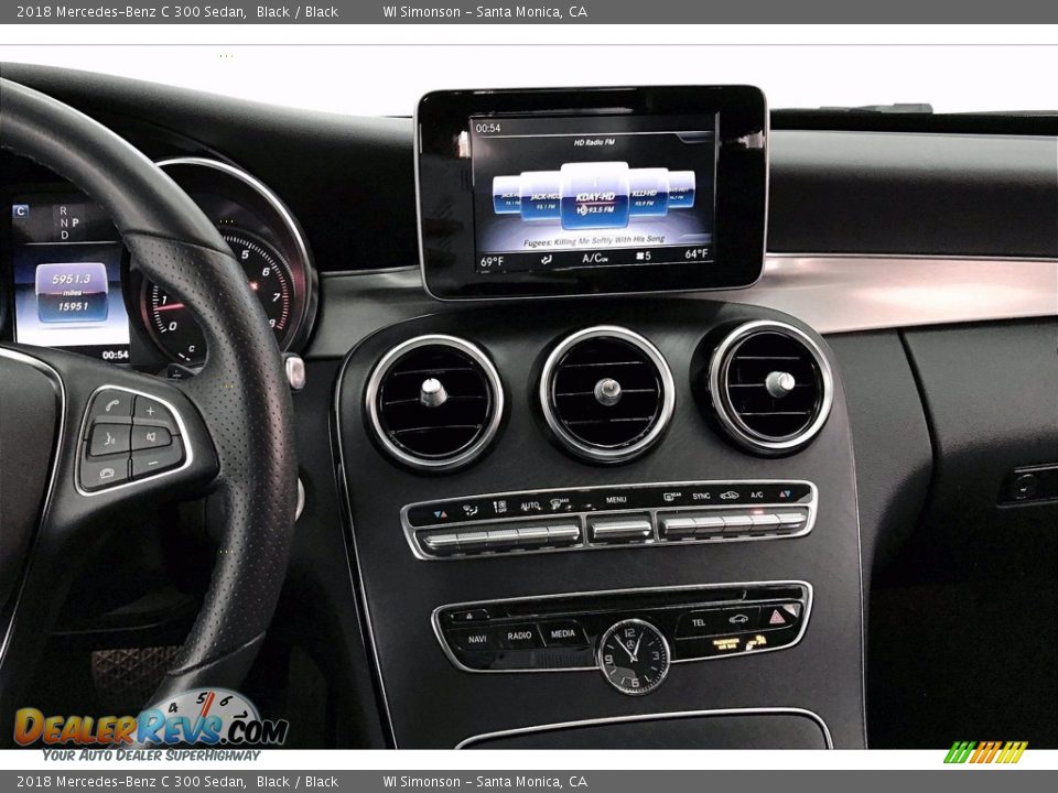 2018 Mercedes-Benz C 300 Sedan Black / Black Photo #5