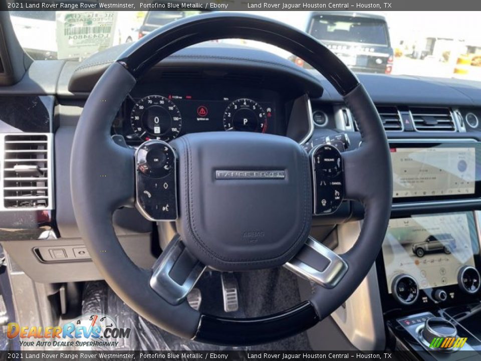 2021 Land Rover Range Rover Westminster Portofino Blue Metallic / Ebony Photo #20