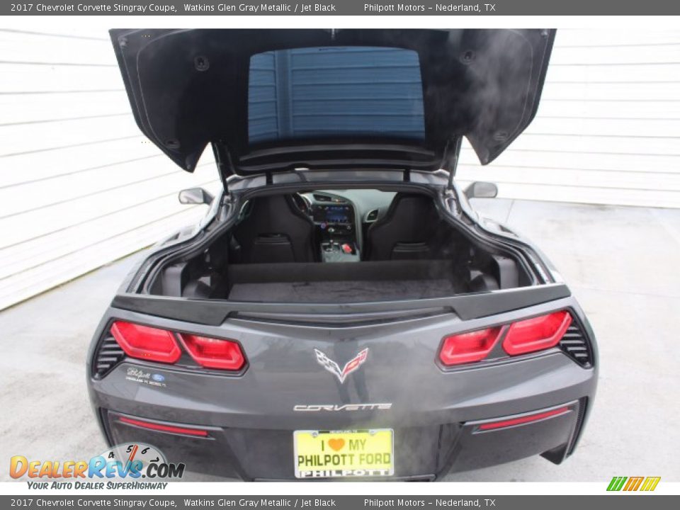 2017 Chevrolet Corvette Stingray Coupe Watkins Glen Gray Metallic / Jet Black Photo #19