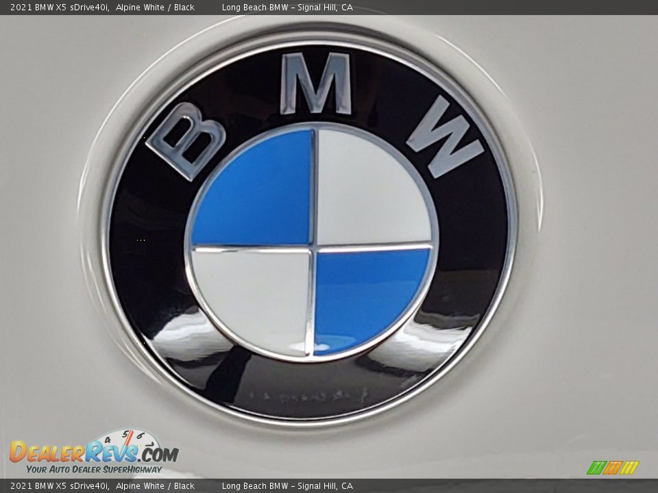 2021 BMW X5 sDrive40i Alpine White / Black Photo #7