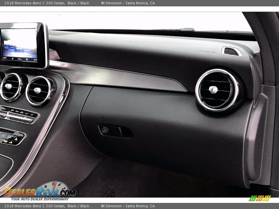 2018 Mercedes-Benz C 300 Sedan Black / Black Photo #16
