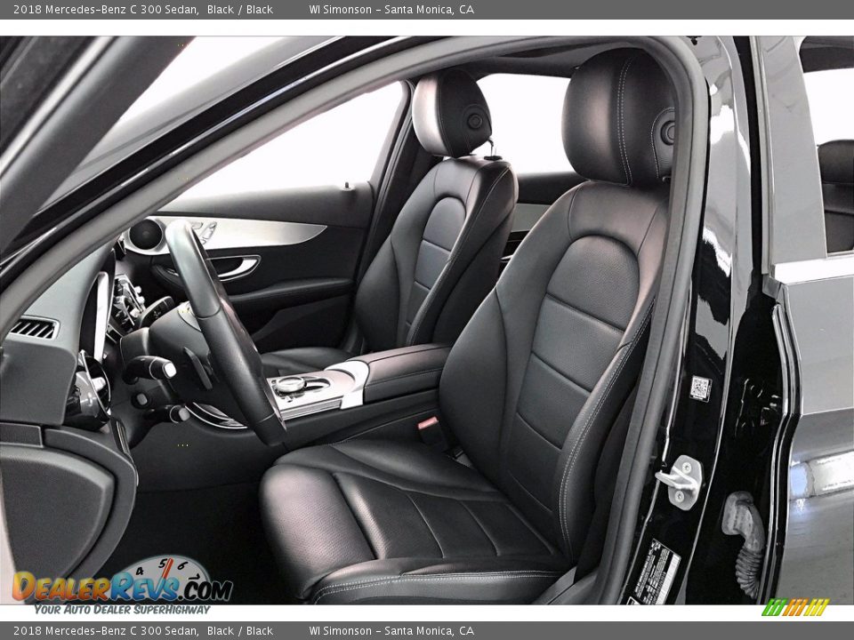 2018 Mercedes-Benz C 300 Sedan Black / Black Photo #18