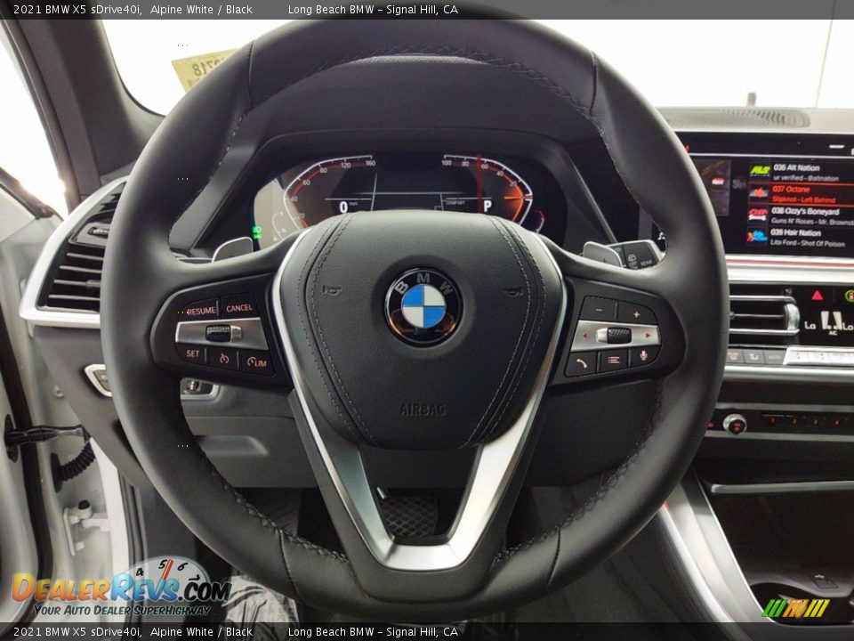 2021 BMW X5 sDrive40i Alpine White / Black Photo #14