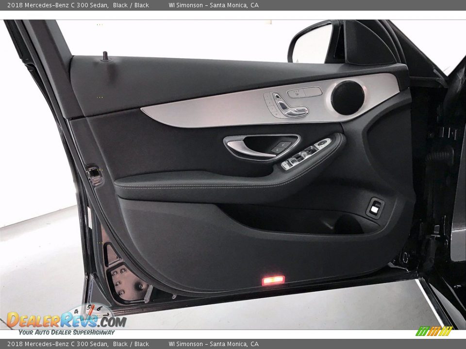 2018 Mercedes-Benz C 300 Sedan Black / Black Photo #26
