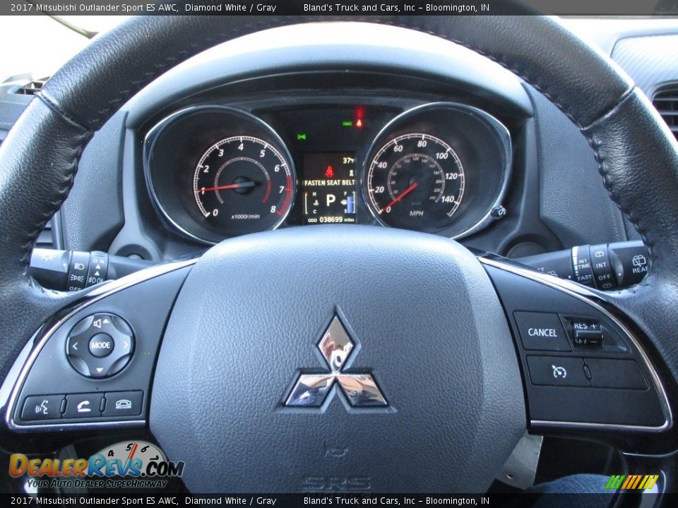 2017 Mitsubishi Outlander Sport ES AWC Steering Wheel Photo #12