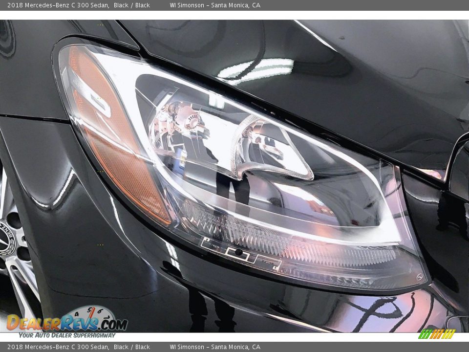 2018 Mercedes-Benz C 300 Sedan Black / Black Photo #28