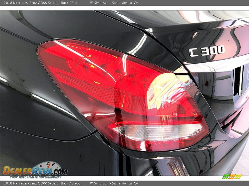 2018 Mercedes-Benz C 300 Sedan Black / Black Photo #29