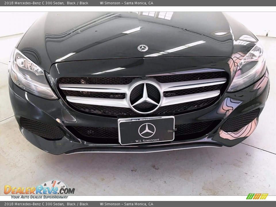 2018 Mercedes-Benz C 300 Sedan Black / Black Photo #30