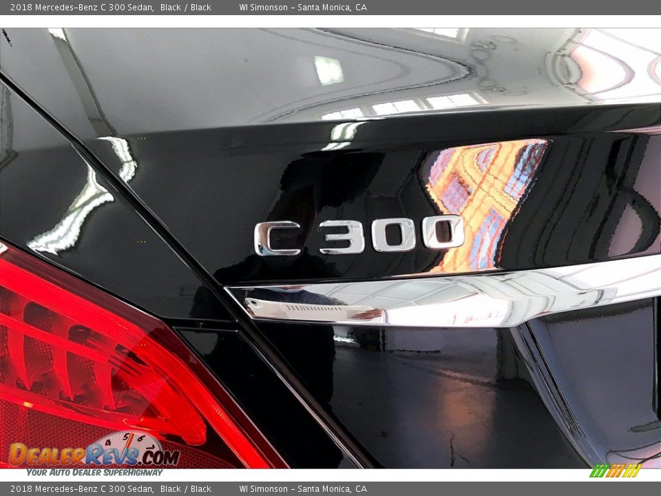 2018 Mercedes-Benz C 300 Sedan Black / Black Photo #31