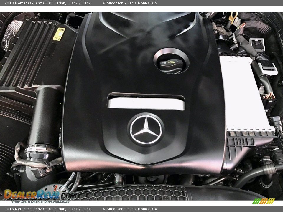2018 Mercedes-Benz C 300 Sedan Black / Black Photo #32