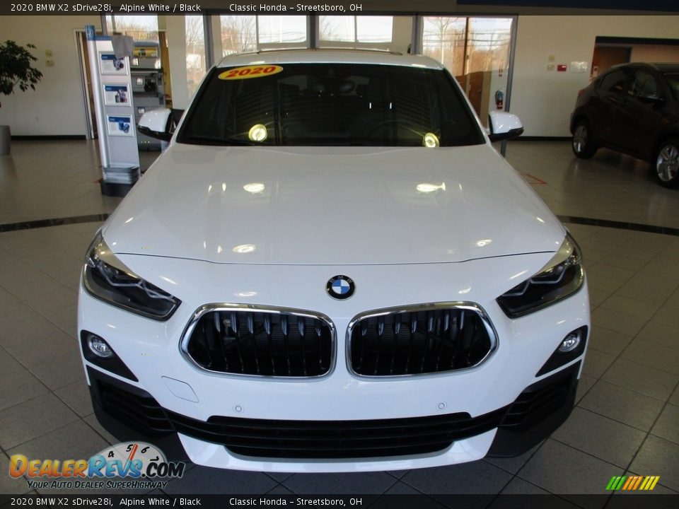 2020 BMW X2 sDrive28i Alpine White / Black Photo #2