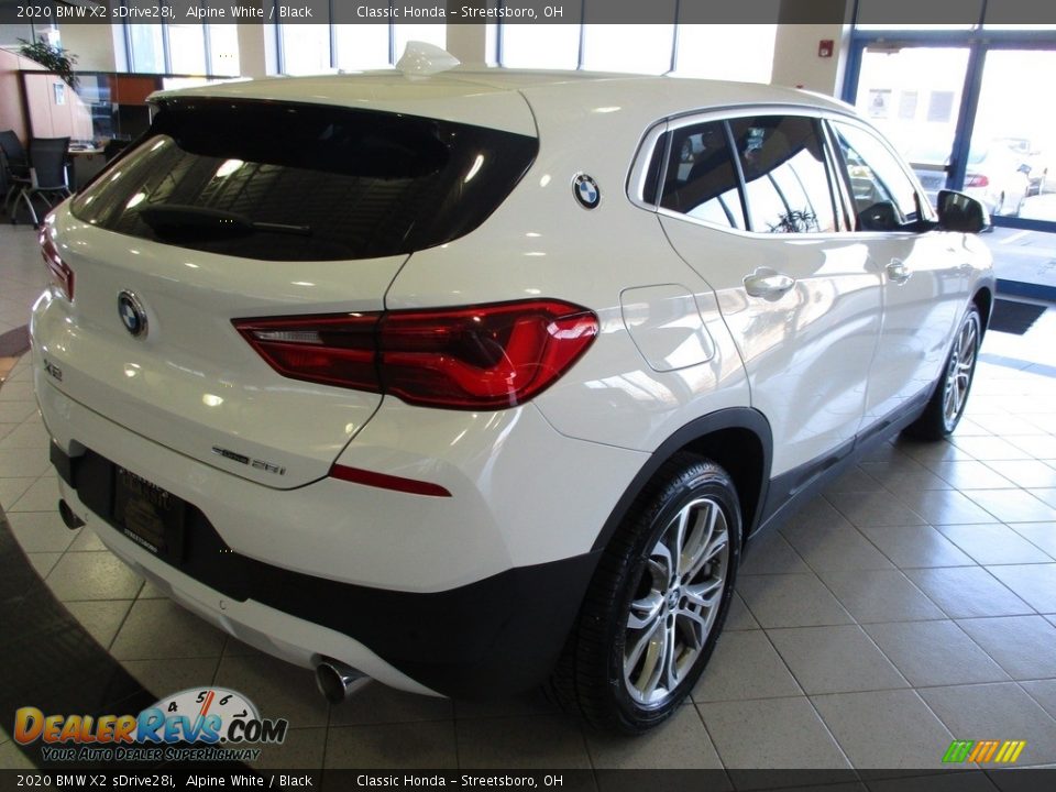 2020 BMW X2 sDrive28i Alpine White / Black Photo #7