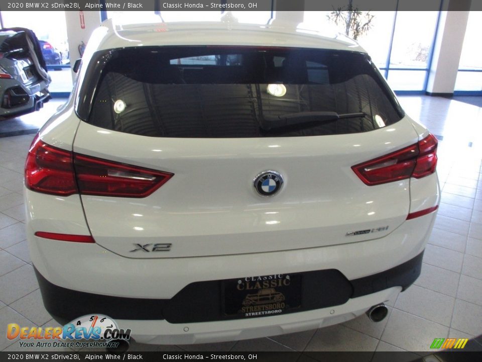 2020 BMW X2 sDrive28i Alpine White / Black Photo #8