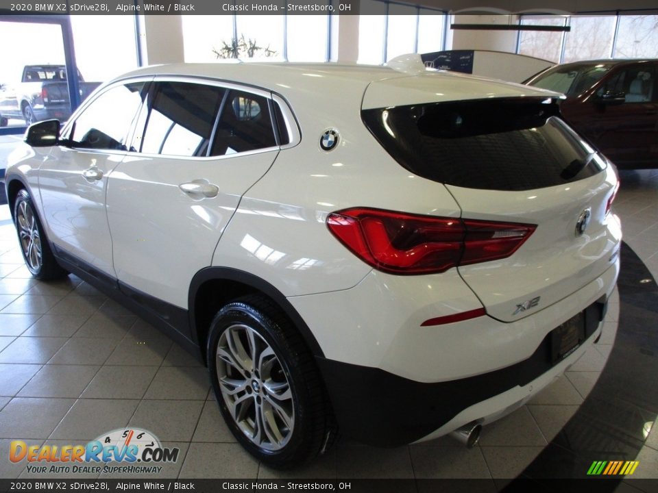 2020 BMW X2 sDrive28i Alpine White / Black Photo #9