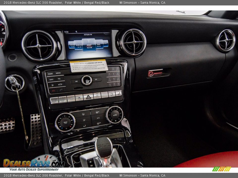 Controls of 2018 Mercedes-Benz SLC 300 Roadster Photo #6