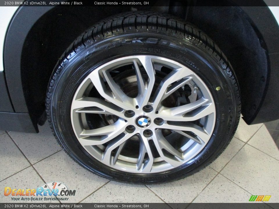 2020 BMW X2 sDrive28i Alpine White / Black Photo #11