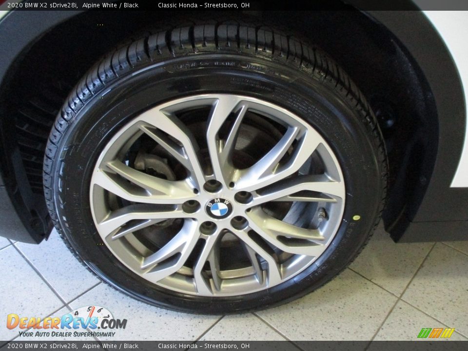 2020 BMW X2 sDrive28i Alpine White / Black Photo #12