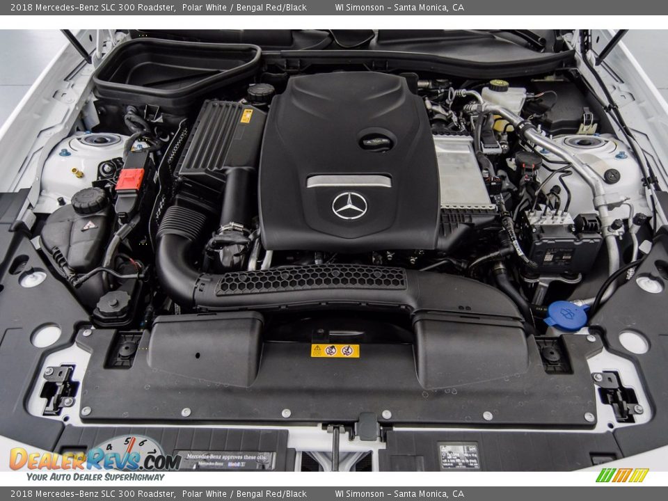 2018 Mercedes-Benz SLC 300 Roadster 2.0 Liter Turbocharged DOHC 16-Valve VVT 4 Cylinder Engine Photo #8