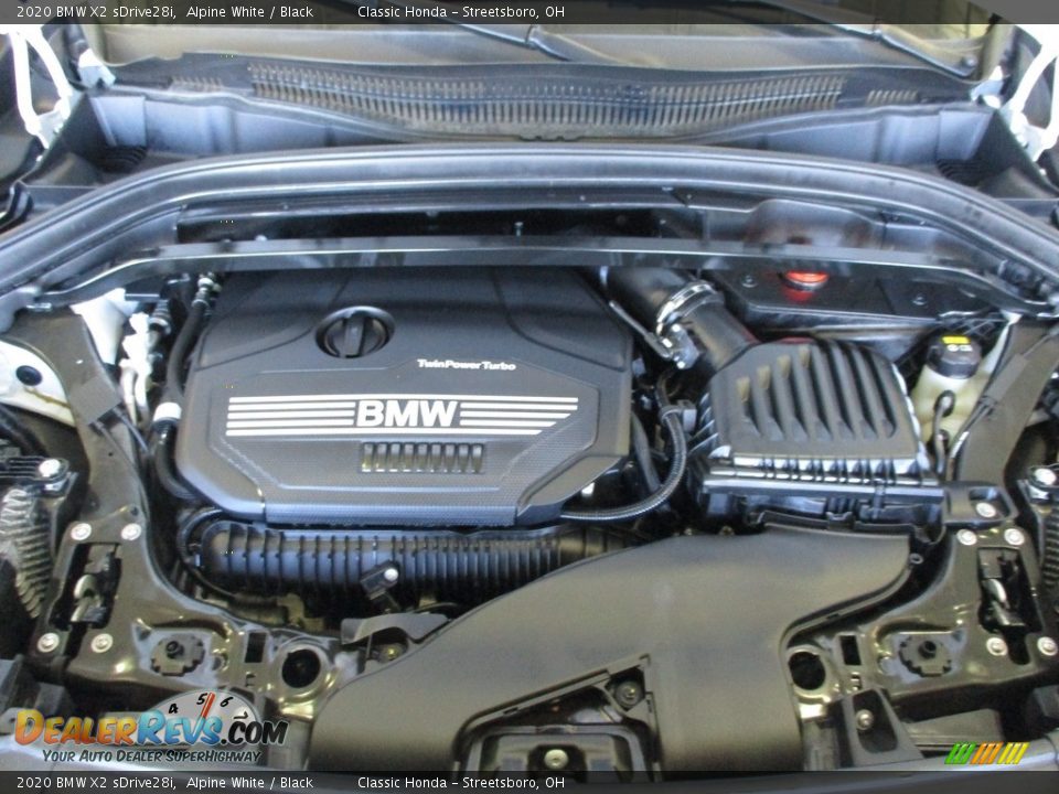 2020 BMW X2 sDrive28i Alpine White / Black Photo #13