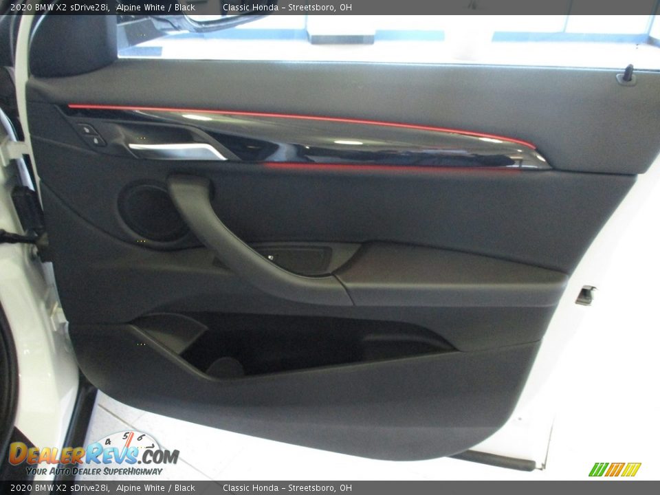 2020 BMW X2 sDrive28i Alpine White / Black Photo #14