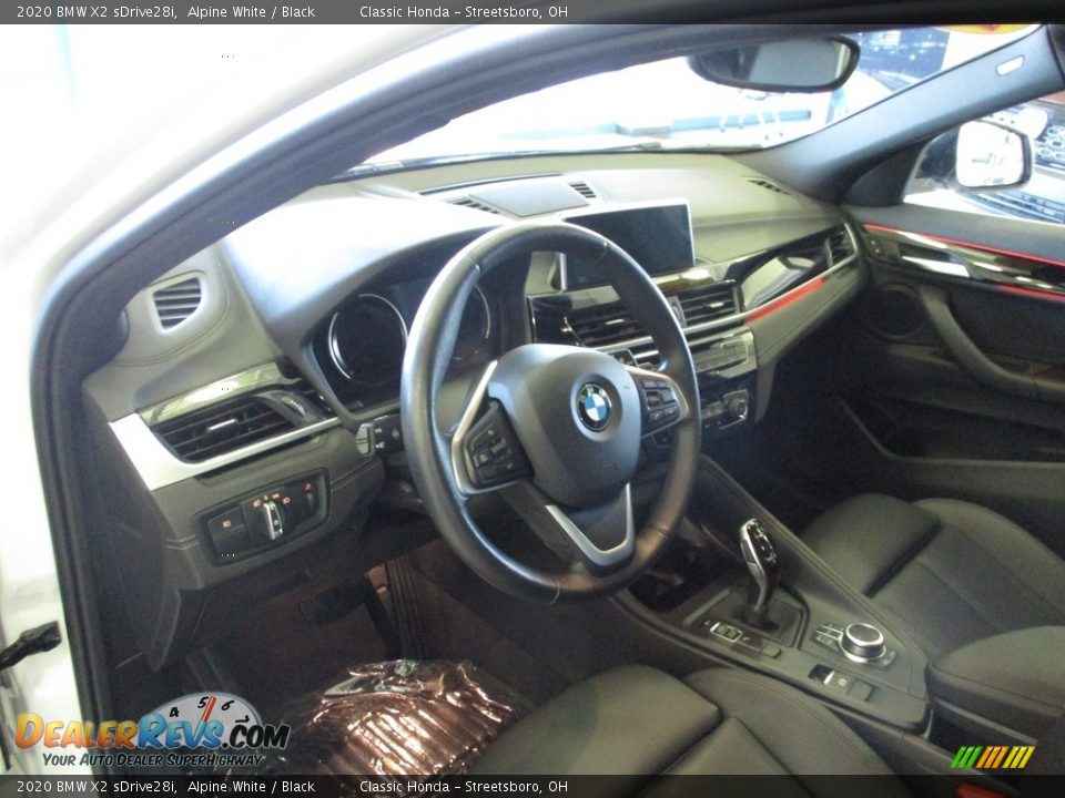 2020 BMW X2 sDrive28i Alpine White / Black Photo #27