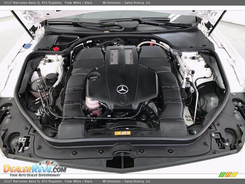 2017 Mercedes-Benz SL 450 Roadster 3.0 Liter DI biturbo DOHC 24-Valve VVT V6 Engine Photo #9