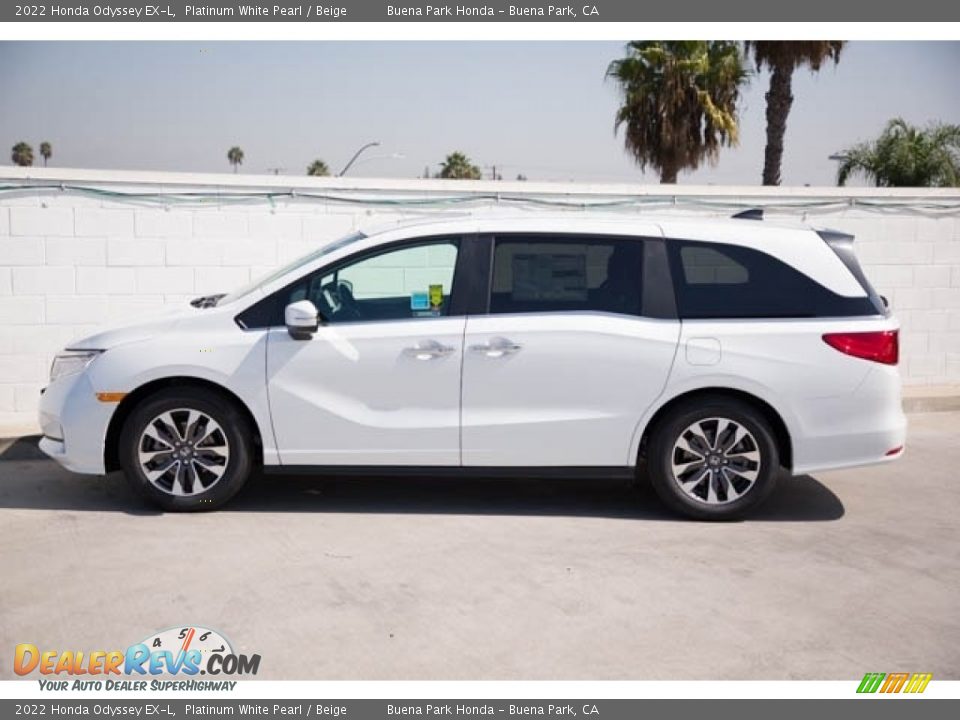 Platinum White Pearl 2022 Honda Odyssey EX-L Photo #4