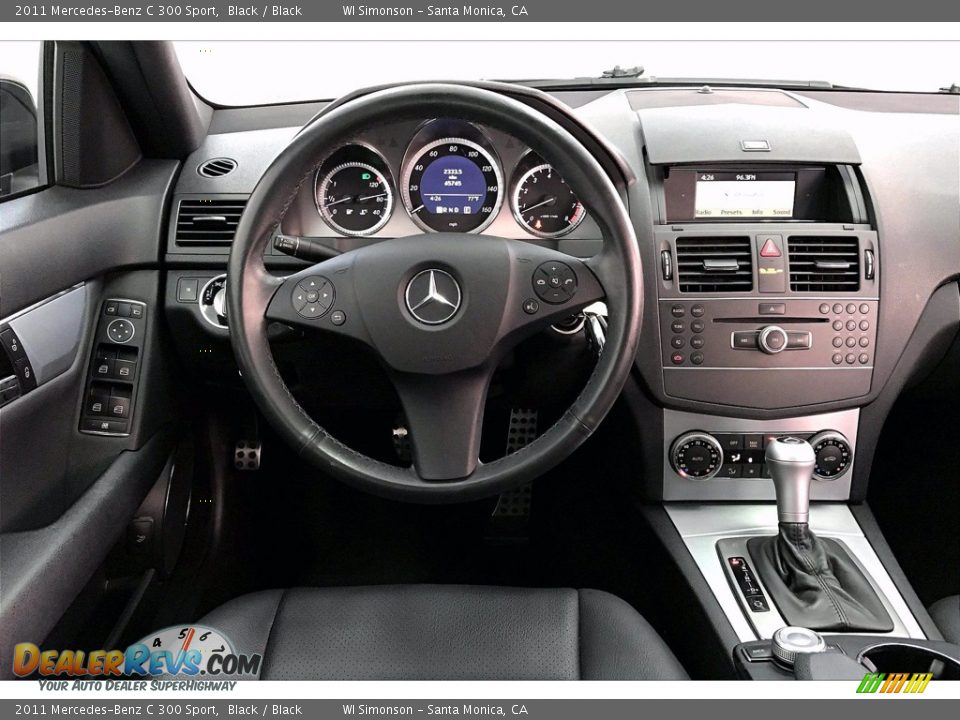 2011 Mercedes-Benz C 300 Sport Black / Black Photo #4