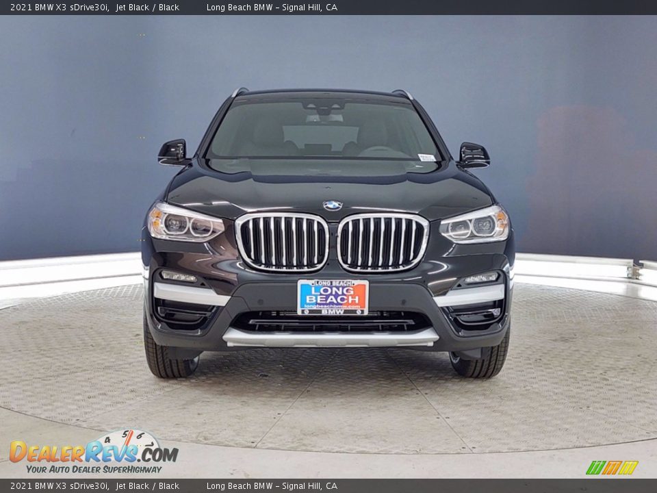 2021 BMW X3 sDrive30i Jet Black / Black Photo #2