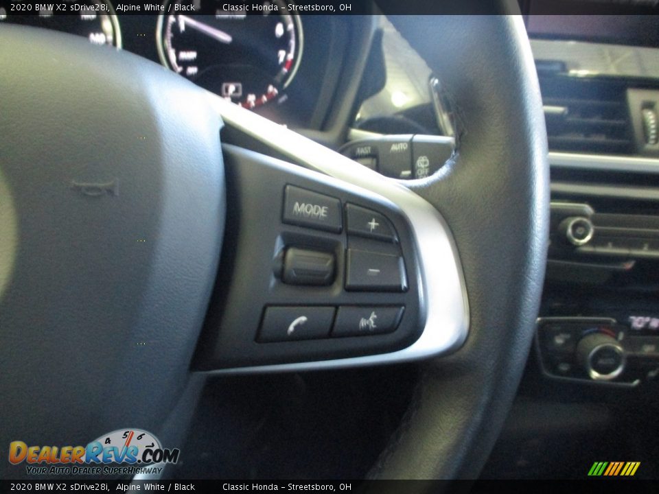 2020 BMW X2 sDrive28i Alpine White / Black Photo #30