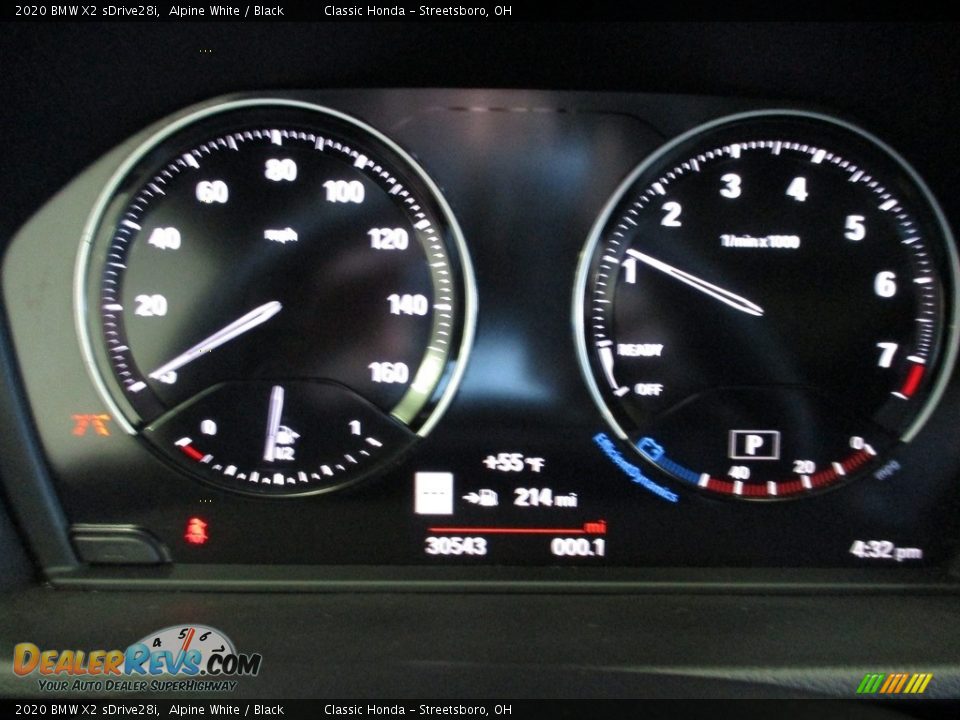 2020 BMW X2 sDrive28i Alpine White / Black Photo #31