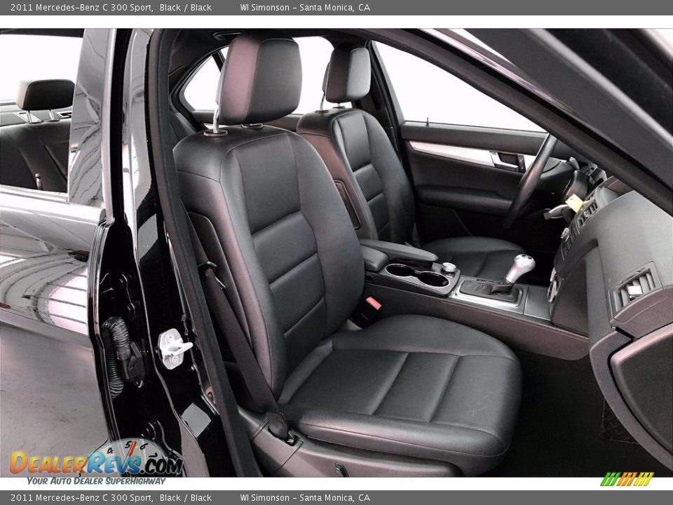2011 Mercedes-Benz C 300 Sport Black / Black Photo #6