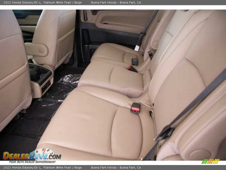 Rear Seat of 2022 Honda Odyssey EX-L Photo #14