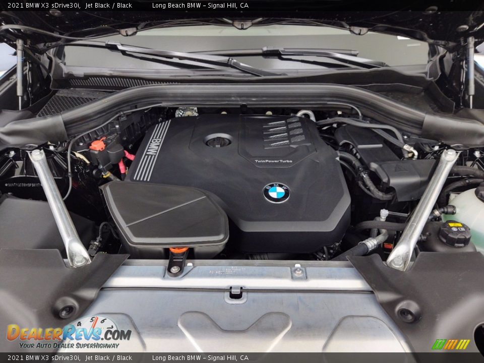 2021 BMW X3 sDrive30i Jet Black / Black Photo #9