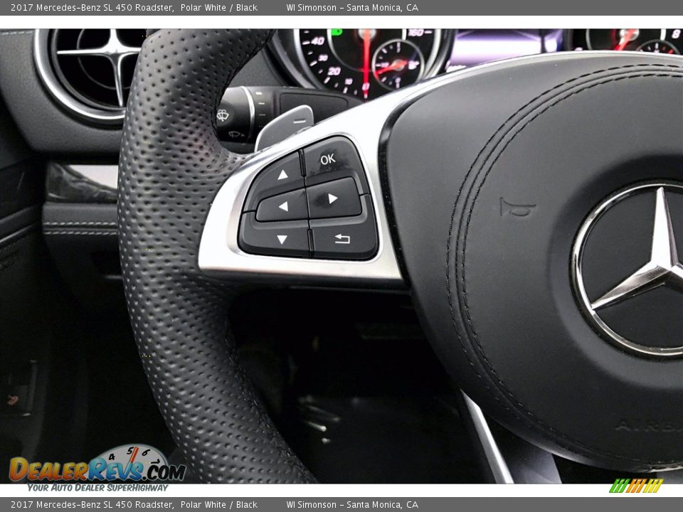 Controls of 2017 Mercedes-Benz SL 450 Roadster Photo #19