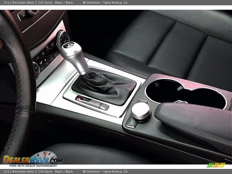 2011 Mercedes-Benz C 300 Sport Black / Black Photo #17