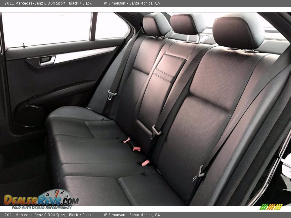 2011 Mercedes-Benz C 300 Sport Black / Black Photo #20