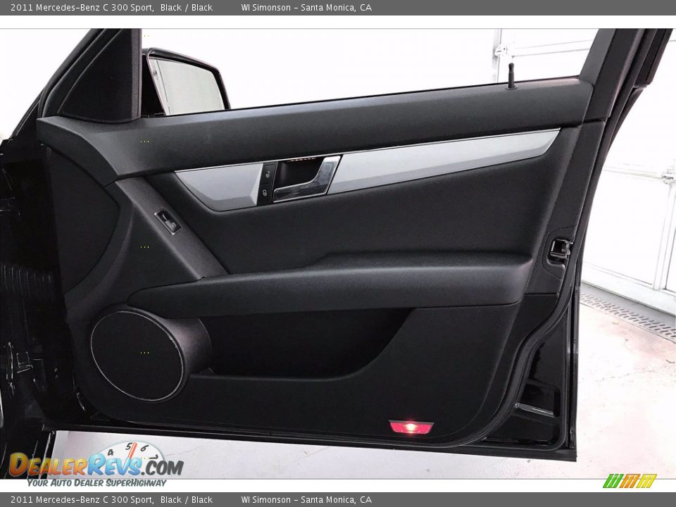 2011 Mercedes-Benz C 300 Sport Black / Black Photo #26