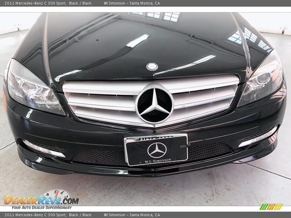 2011 Mercedes-Benz C 300 Sport Black / Black Photo #29