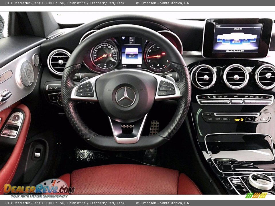 Dashboard of 2018 Mercedes-Benz C 300 Coupe Photo #4
