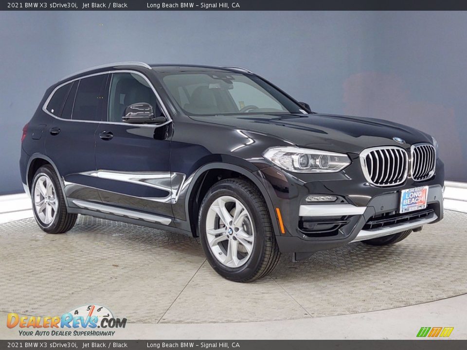 2021 BMW X3 sDrive30i Jet Black / Black Photo #27