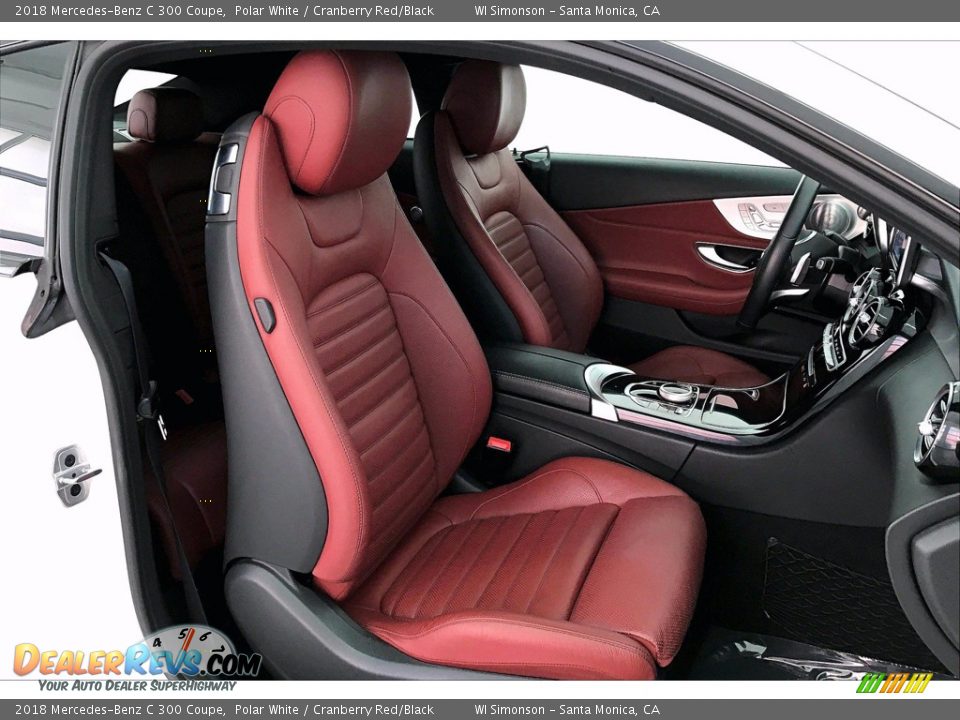 Front Seat of 2018 Mercedes-Benz C 300 Coupe Photo #6