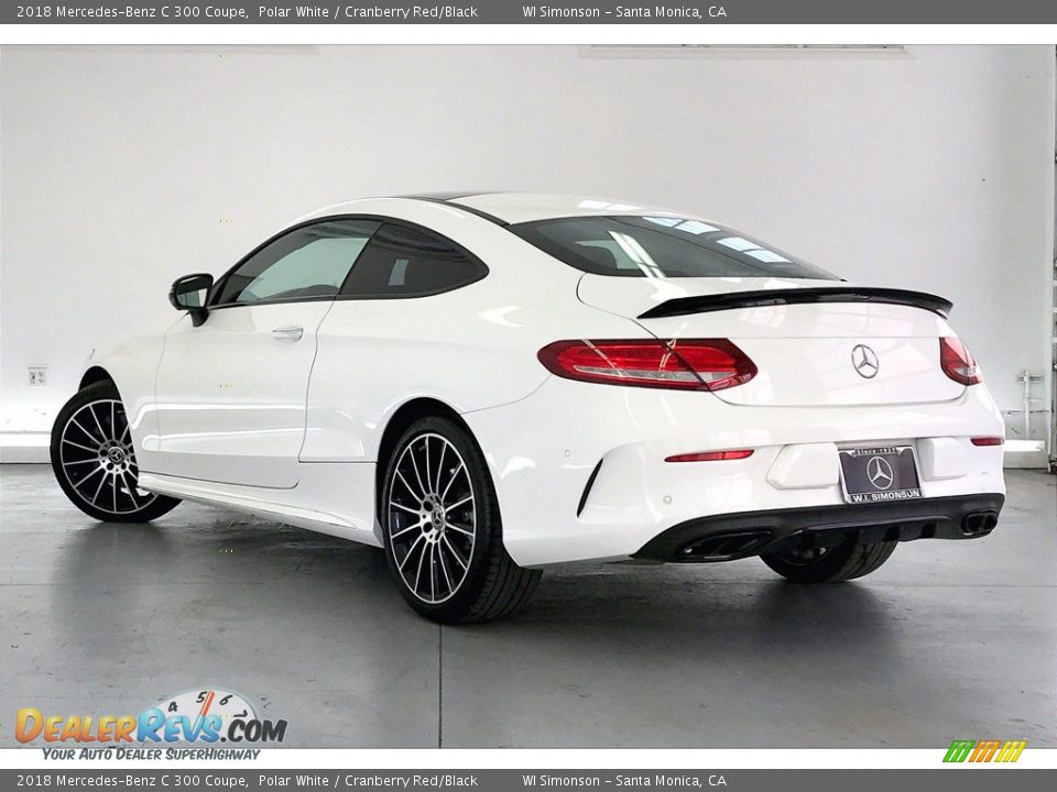 Polar White 2018 Mercedes-Benz C 300 Coupe Photo #9