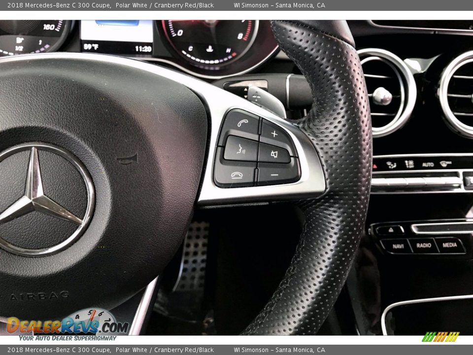 Controls of 2018 Mercedes-Benz C 300 Coupe Photo #21