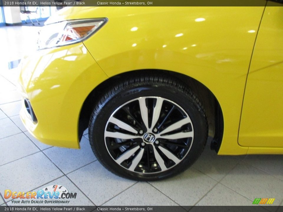 2018 Honda Fit EX Helios Yellow Pearl / Black Photo #12