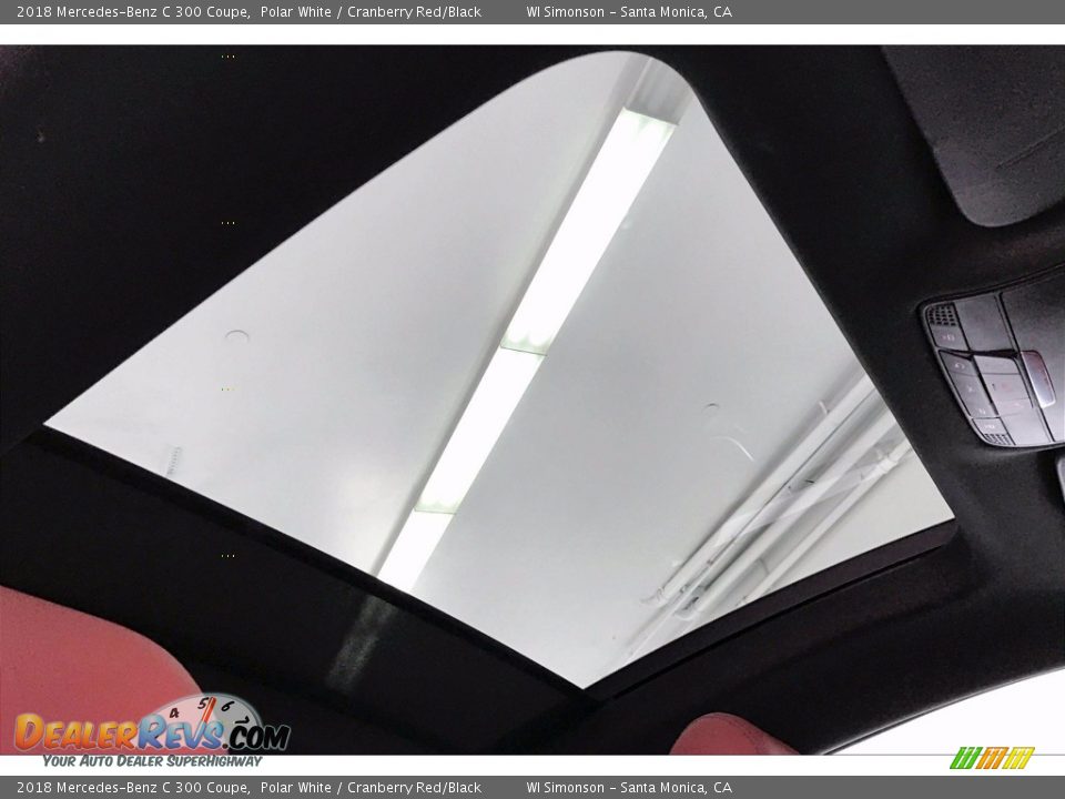 Sunroof of 2018 Mercedes-Benz C 300 Coupe Photo #24