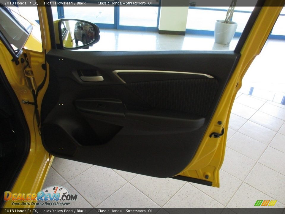 2018 Honda Fit EX Helios Yellow Pearl / Black Photo #17