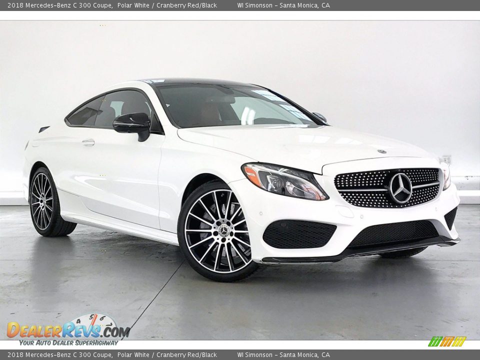 Front 3/4 View of 2018 Mercedes-Benz C 300 Coupe Photo #33