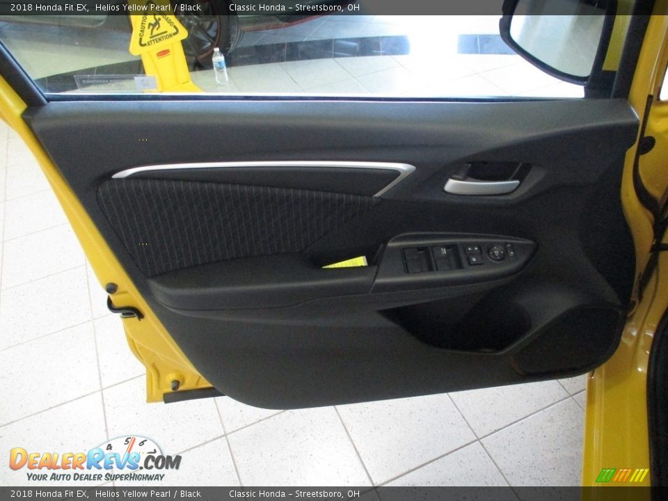 2018 Honda Fit EX Helios Yellow Pearl / Black Photo #28